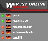 Wer ist online Addon