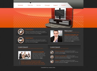 Business Firmenlayout