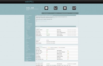 Webspell Admincenter Template